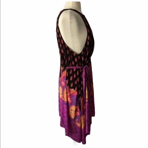 Free people asymmetrical side tie Sleeveless Dress - Picture 5 of 7